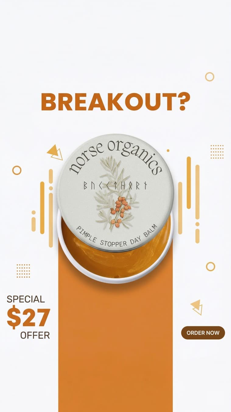 Norse Organics · Offer-First Banner ad