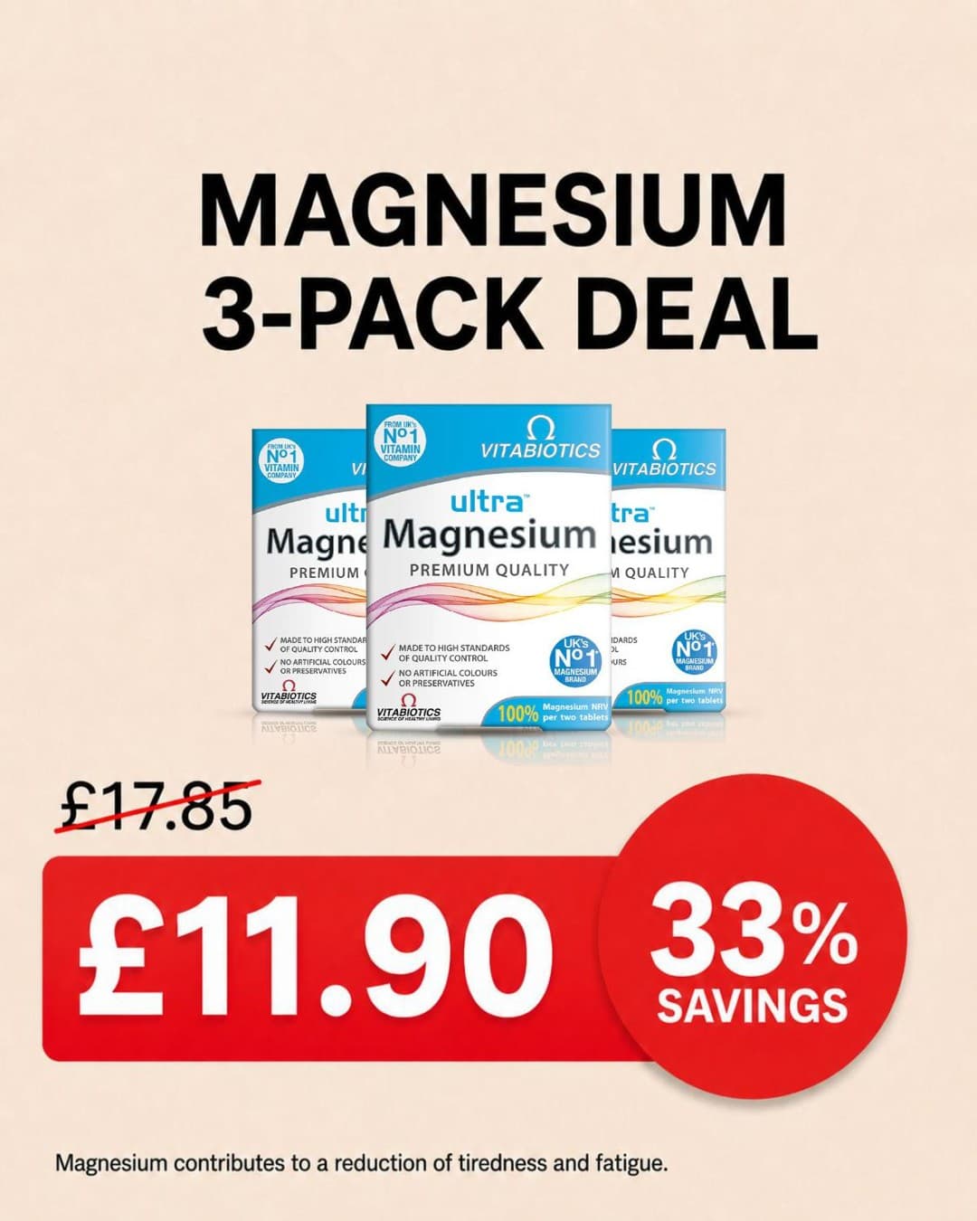 Vitabiotics · Offer-First Banner ad