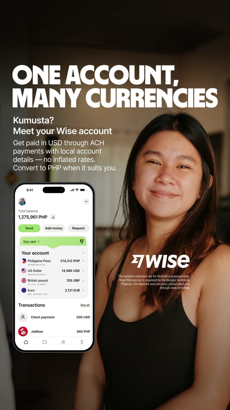 Wise · Lifestyle Image ad