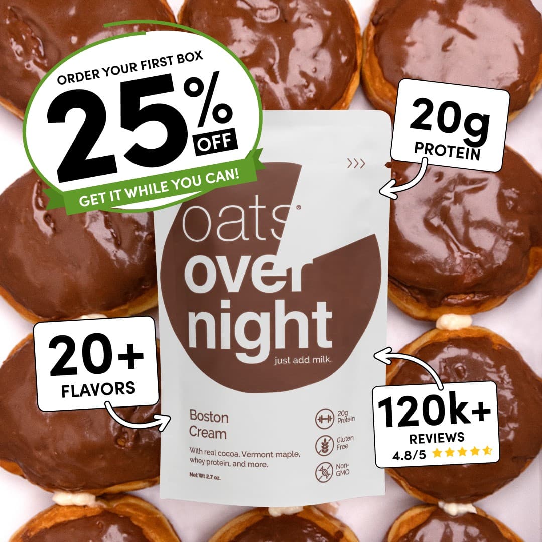 Oats Overnight · Offer-First Banner ad