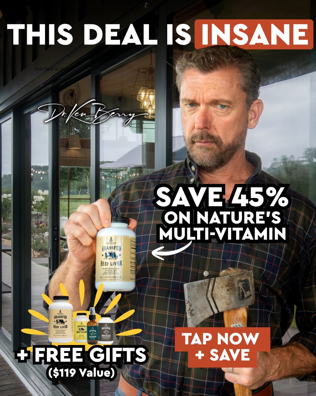 Ancestral Supplements · Offer-First Banner ad