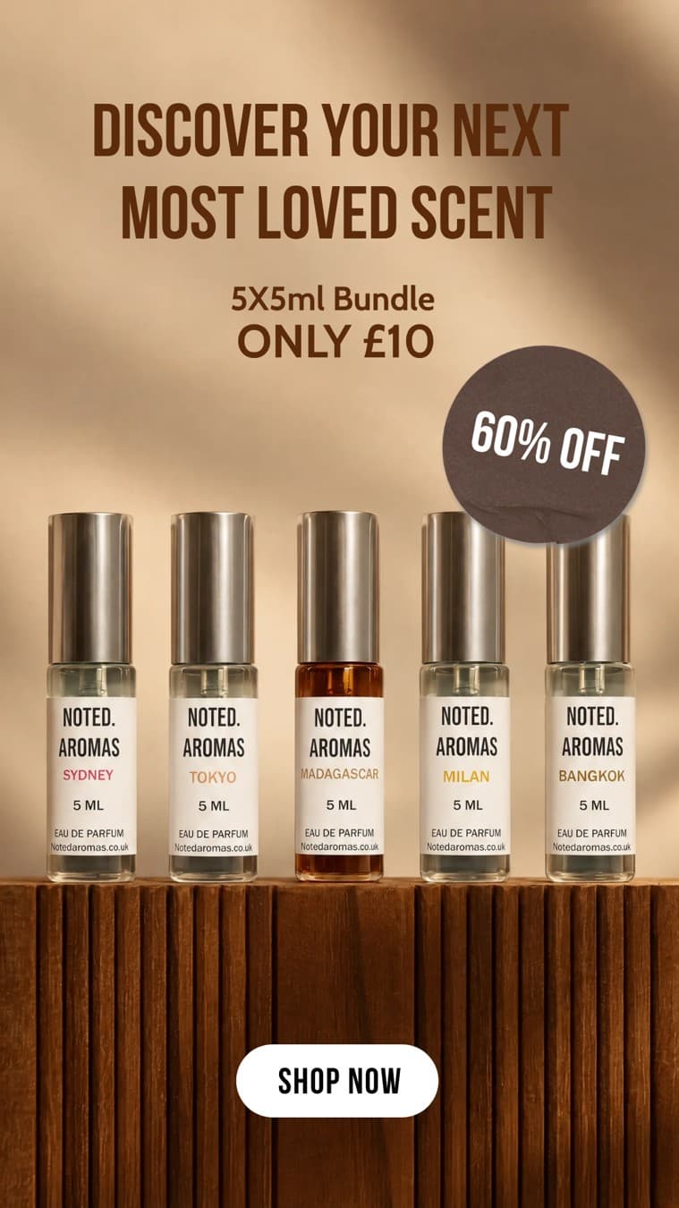 Noted Aromas · Offer-First Banner ad