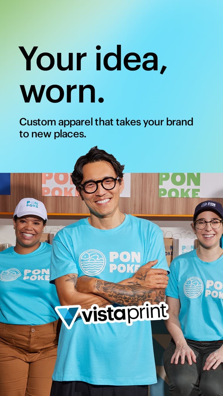 VistaPrint · Lifestyle Image ad