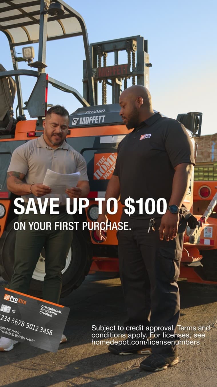 The Home Depot · Offer-First Banner ad
