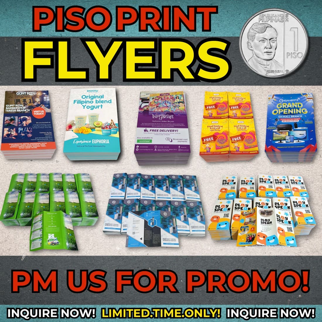 Printopedia Printing Services · Collage ad