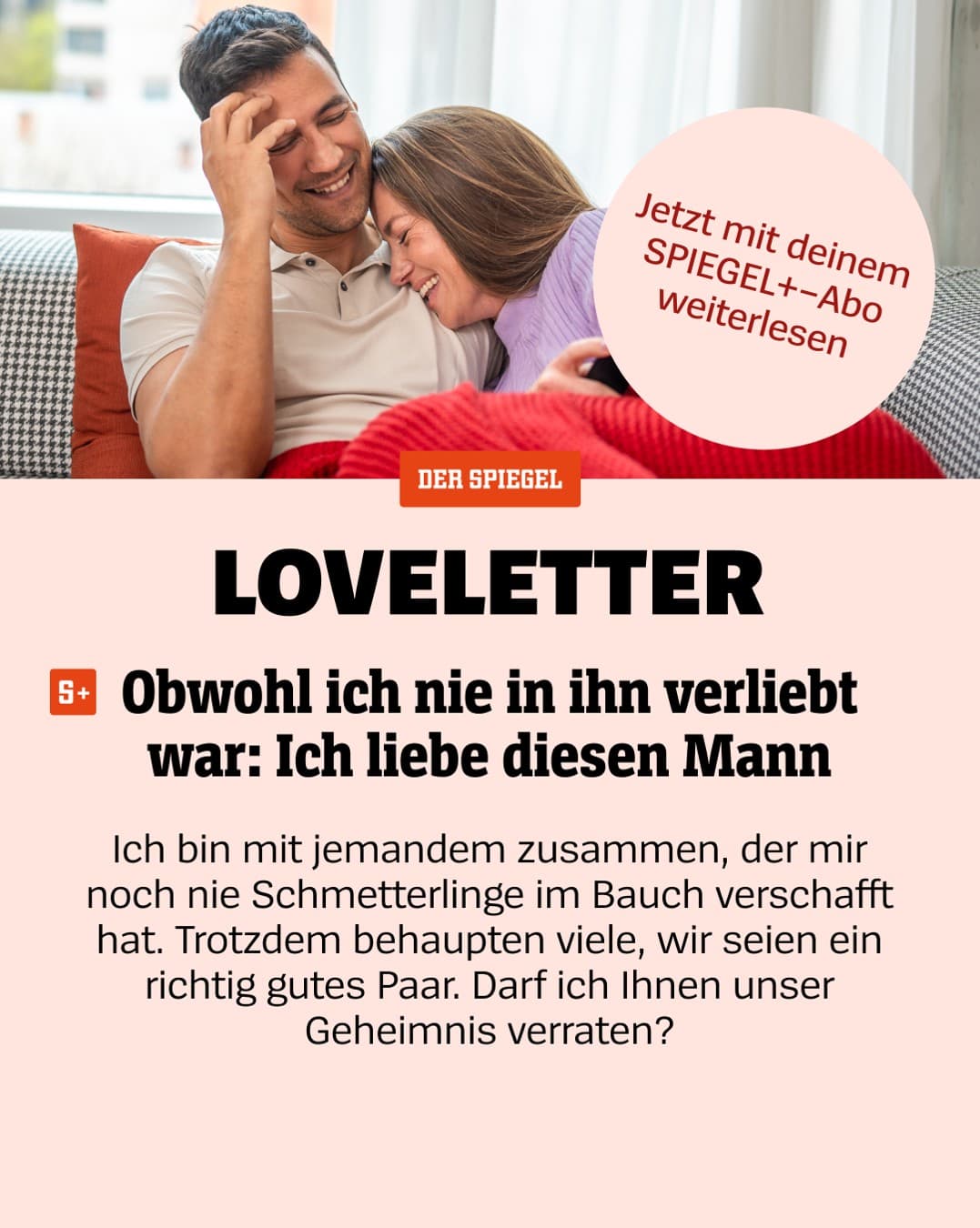 DER SPIEGEL · Editorial ad