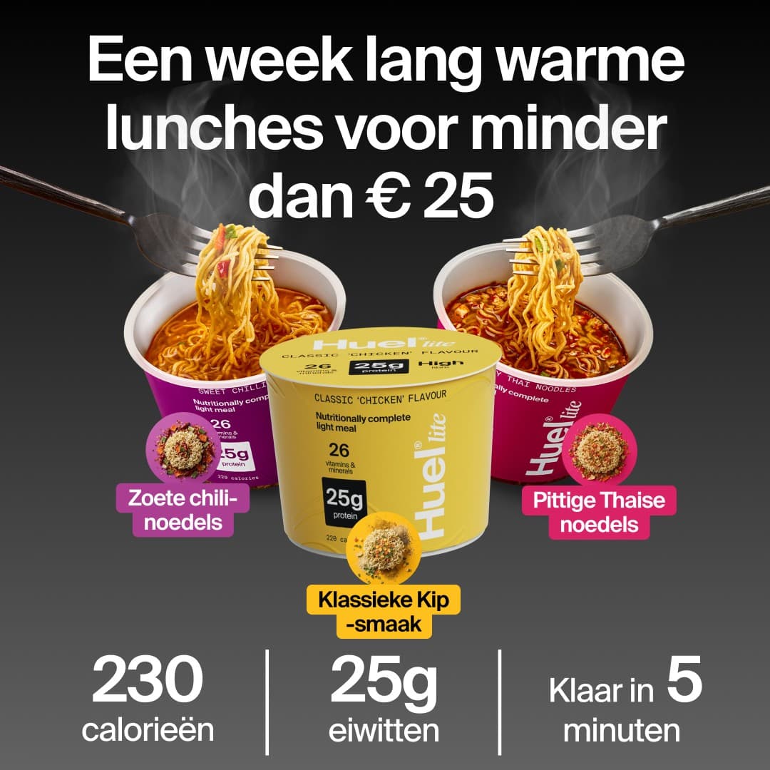 Huel · Offer-First Banner ad