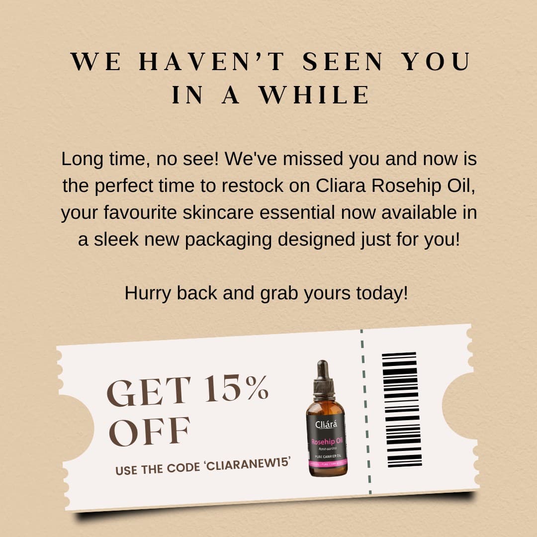 Cliárá Essential Oils · Offer-First Banner ad