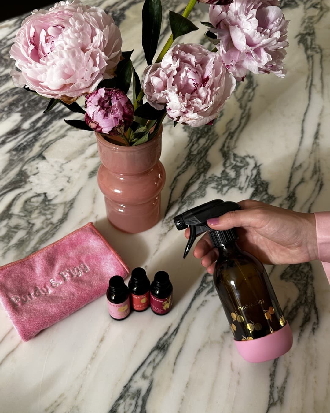 Purdy & Figg · Flatlay ad