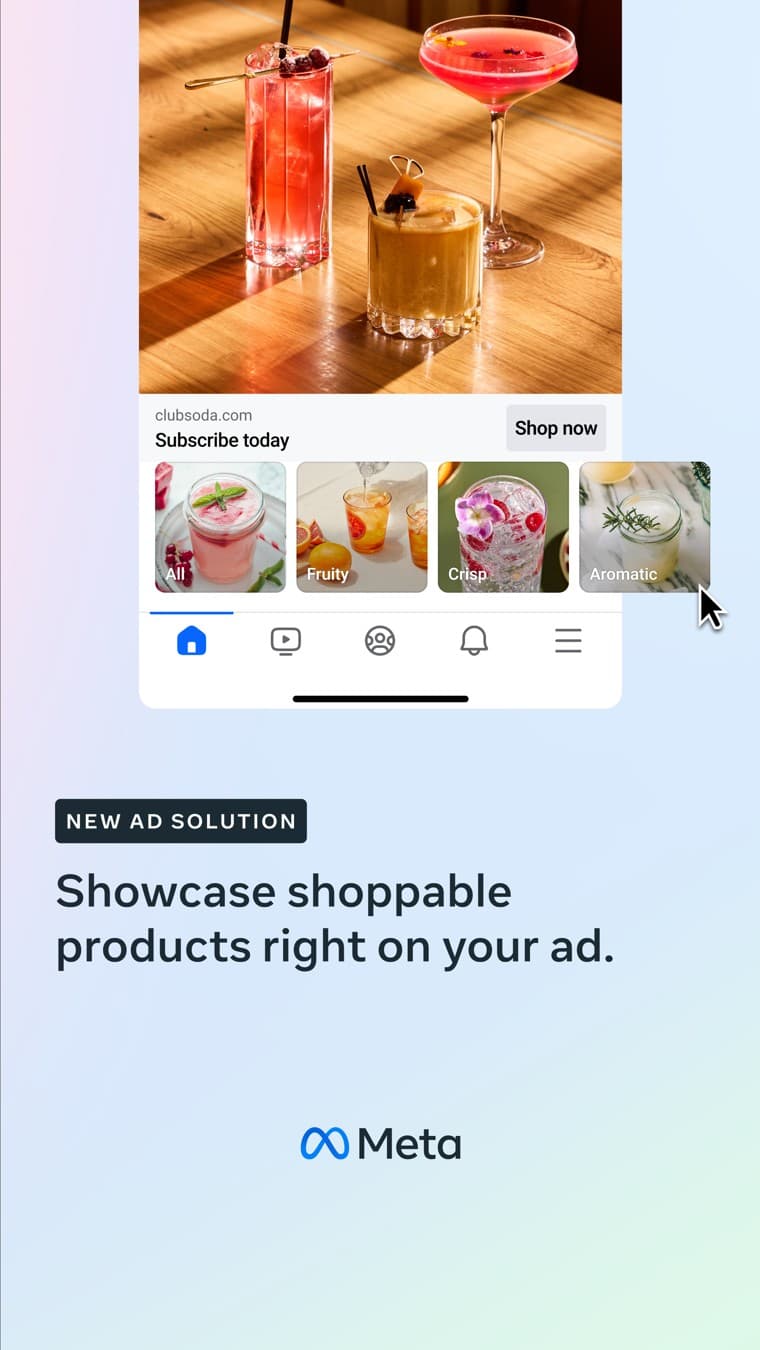 Meta for Business · Social Media Mockup ad