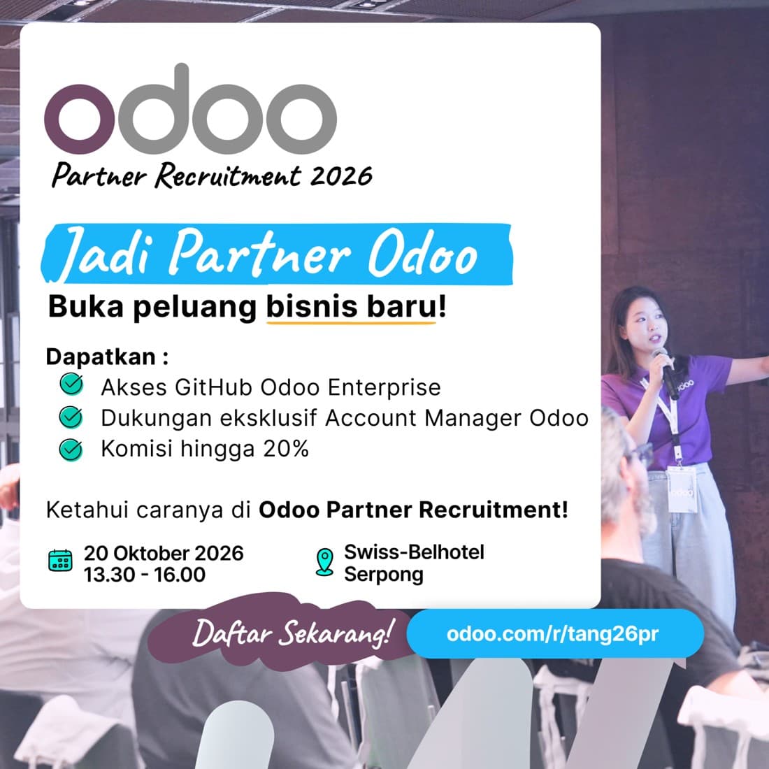 Odoo · Listicle ad