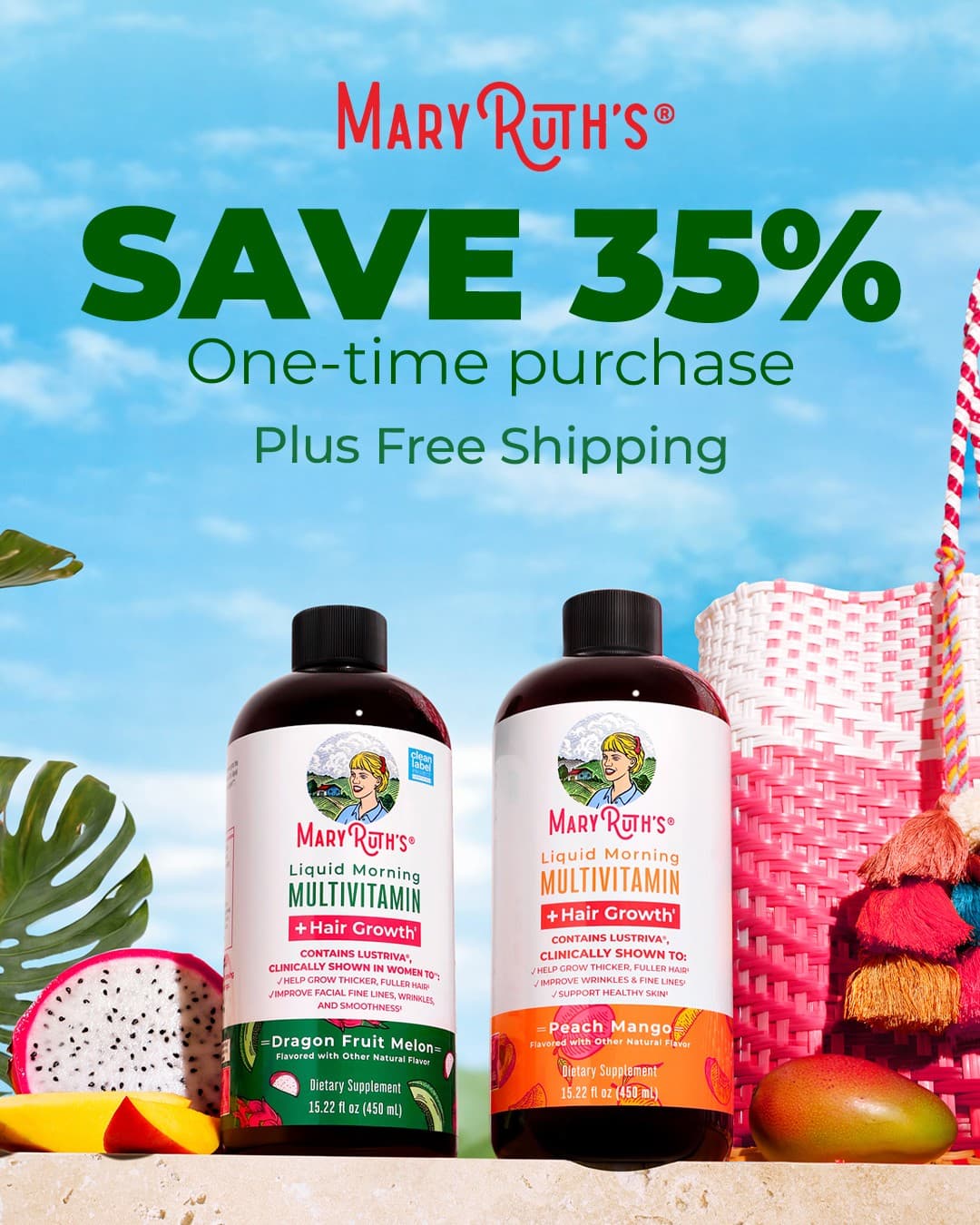 MaryRuth's · Offer-First Banner ad