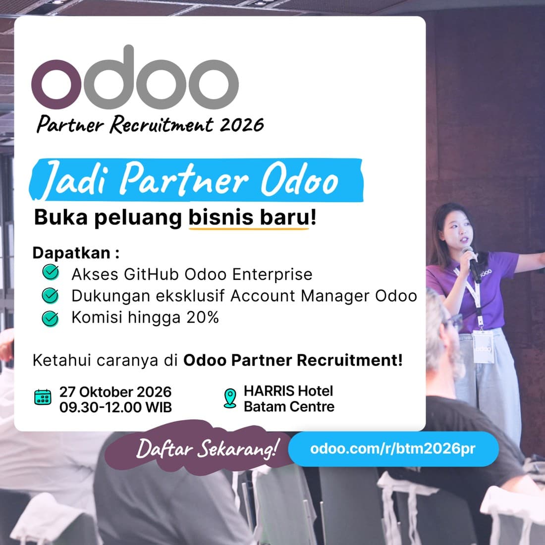 Odoo · Listicle ad