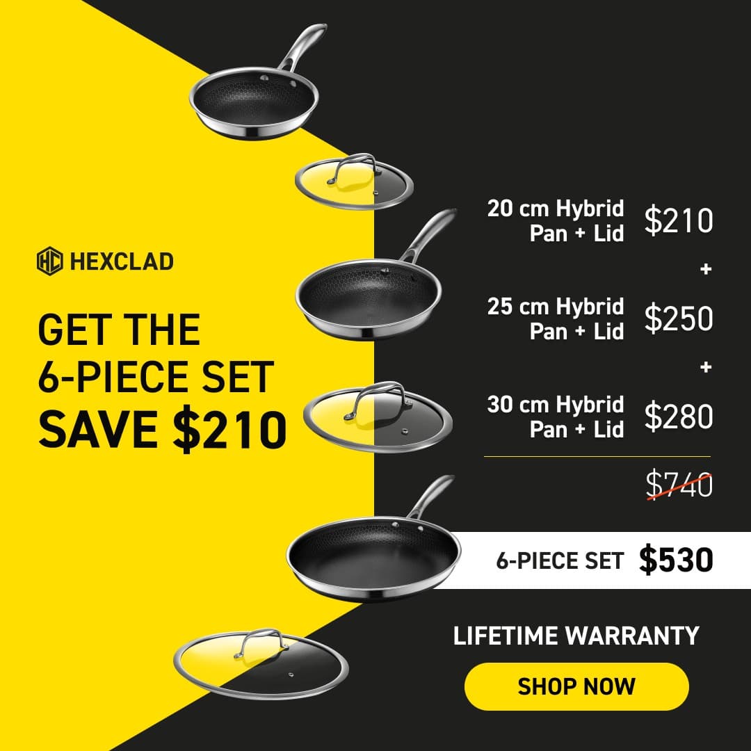 HexClad · Offer-First Banner ad