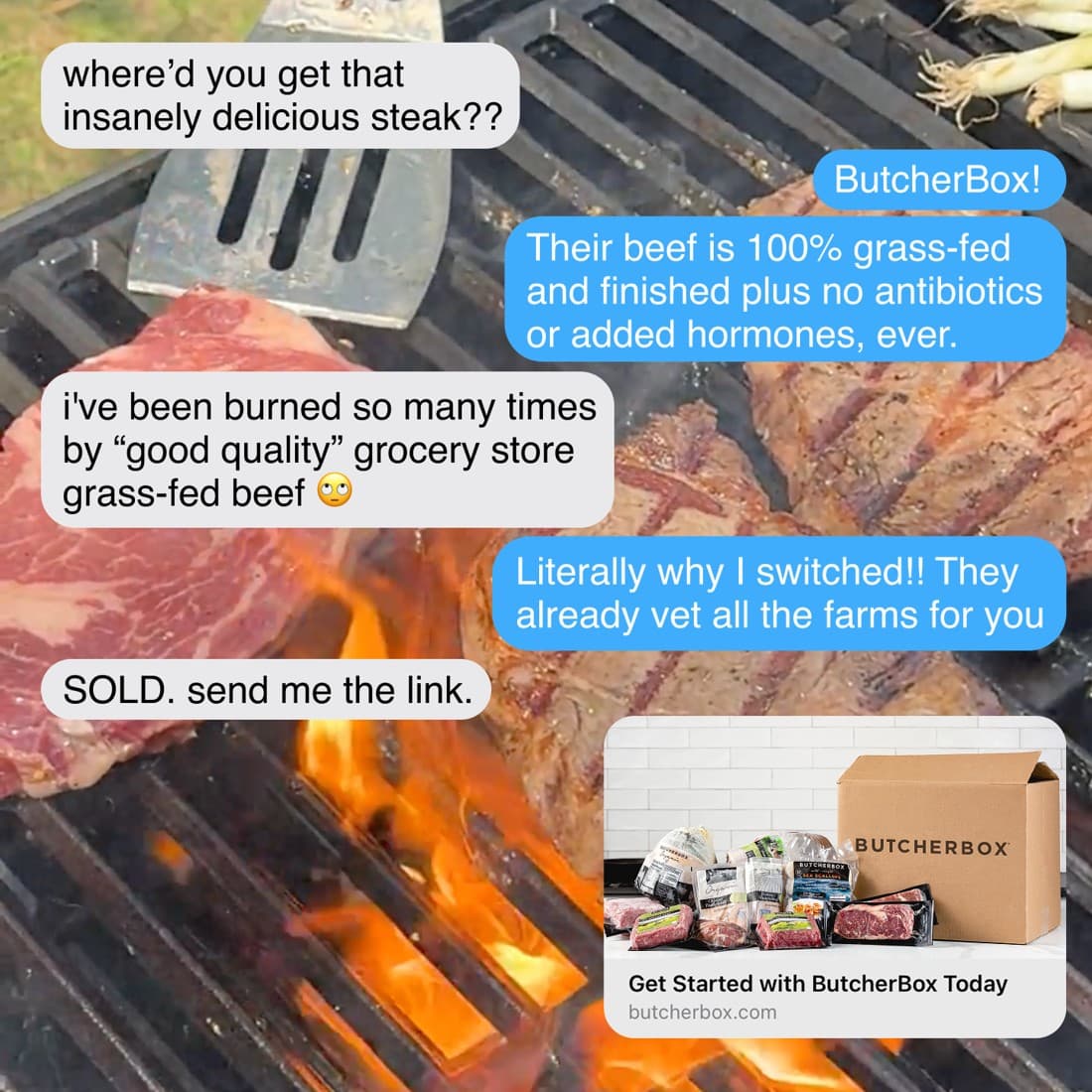 ButcherBox · Text Message ad