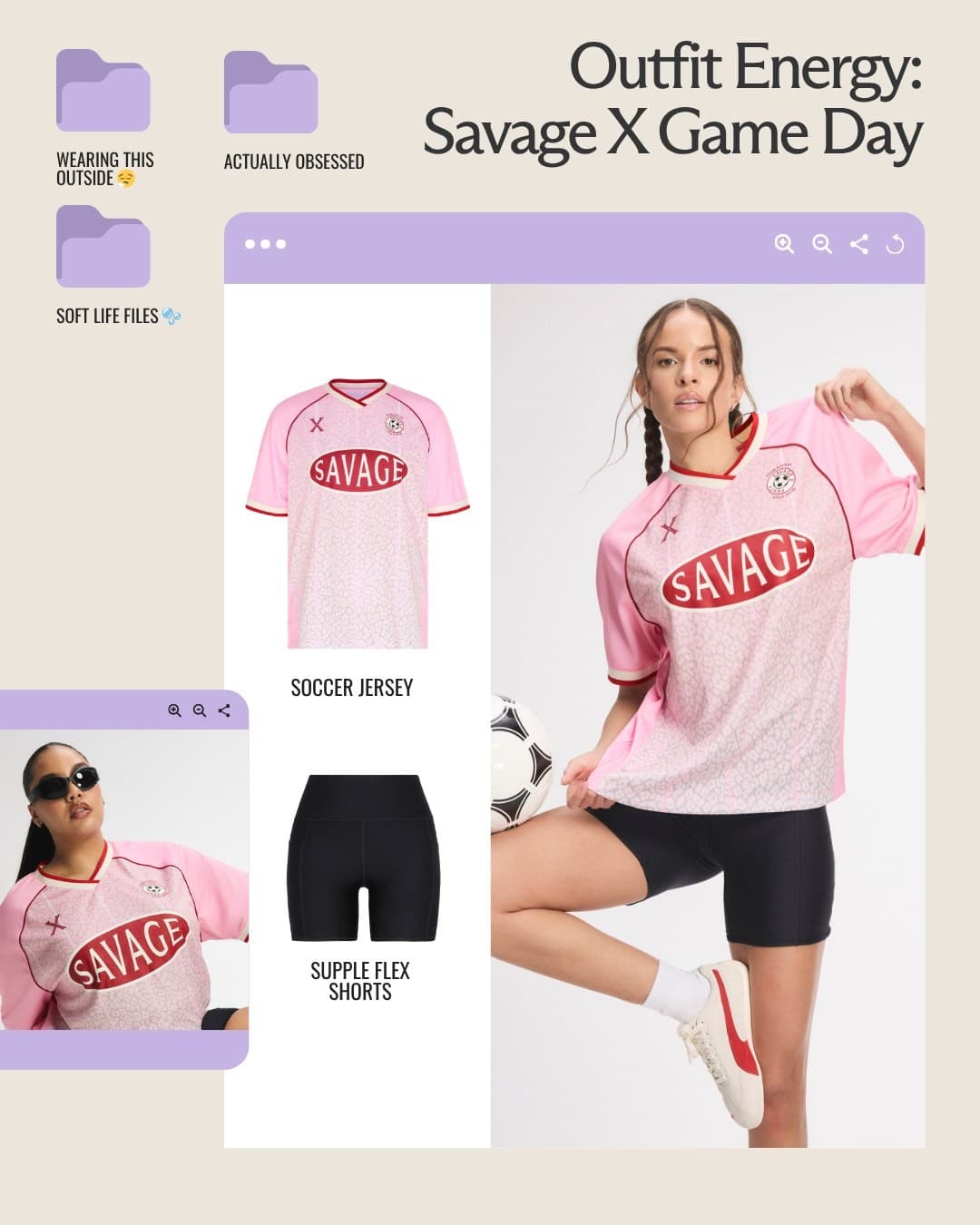 Savage X Fenty · Notes App ad