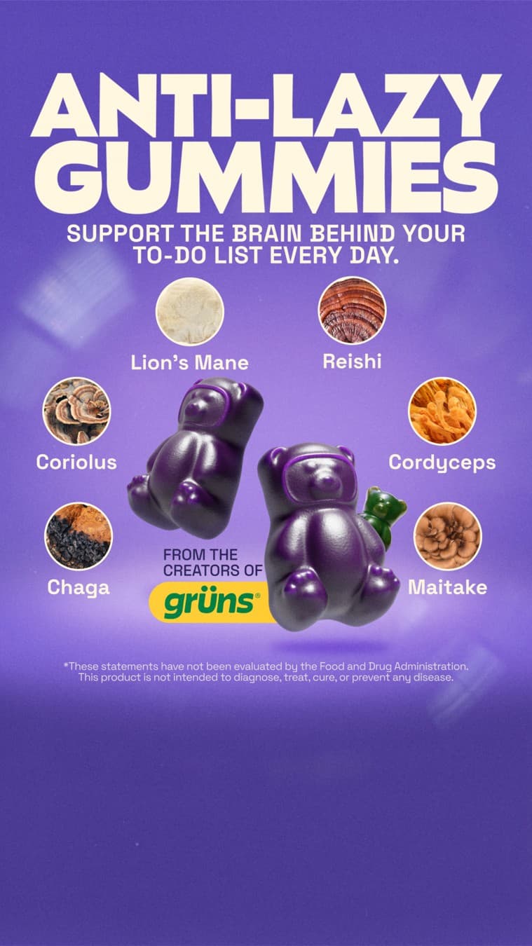 Grüns · Product Image ad