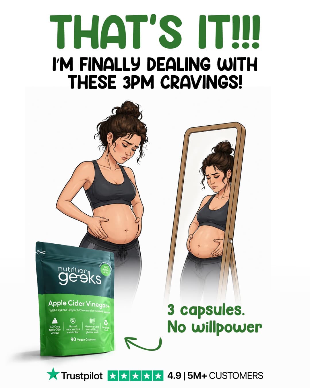 Nutrition Geeks · Product Image ad