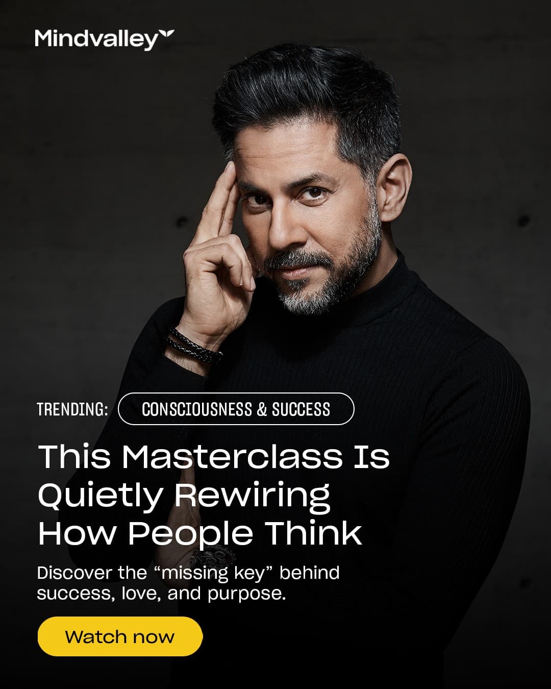 Mindvalley · Editorial ad