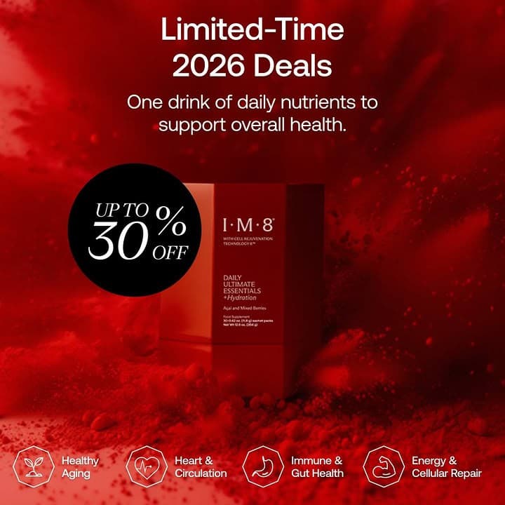 IM8 Health · Offer-First Banner ad