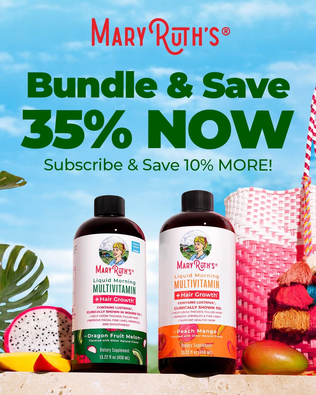 MaryRuth's · Offer-First Banner ad