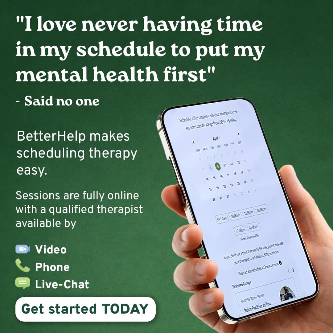 BetterHelp · Product UI Demo ad