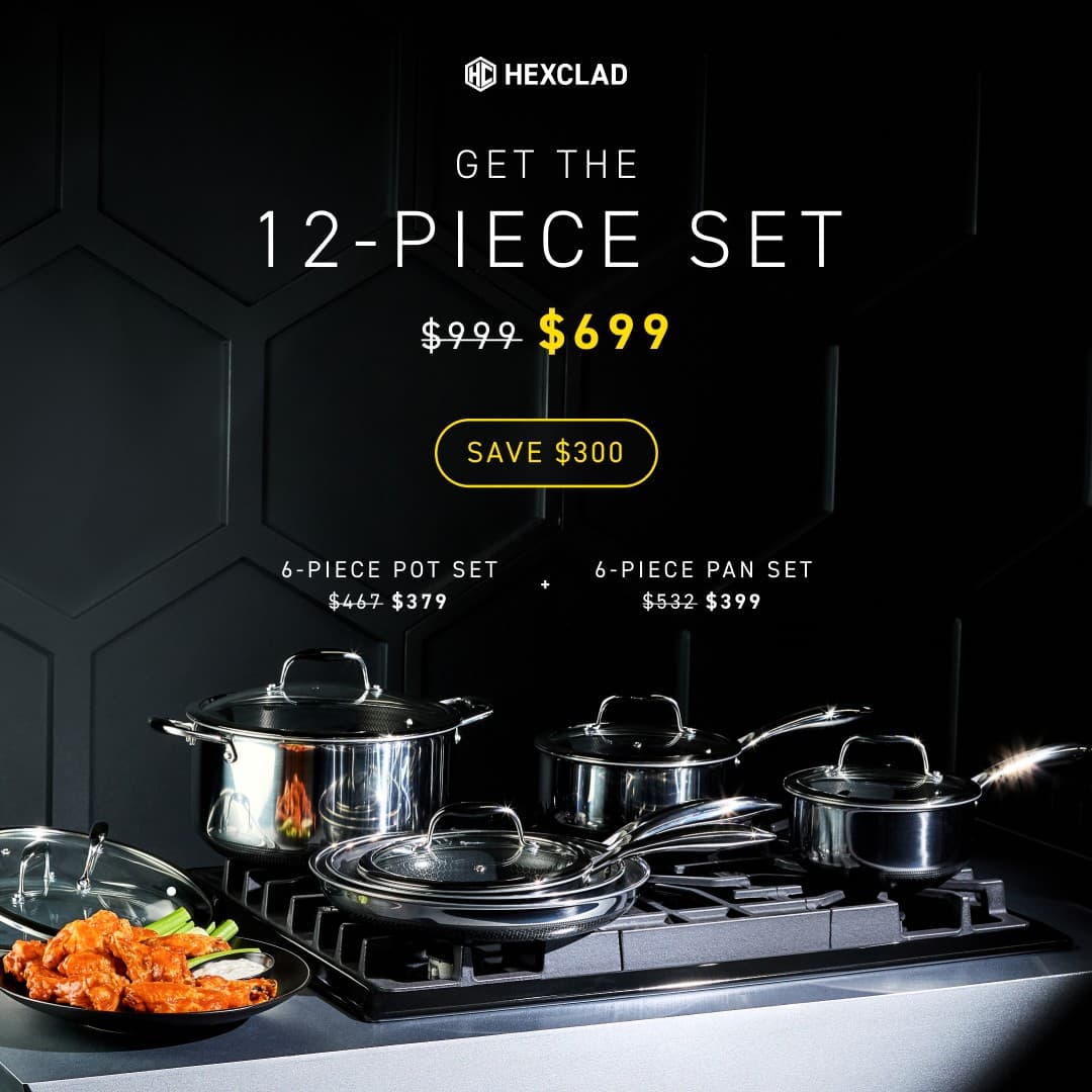 HexClad · Offer-First Banner ad