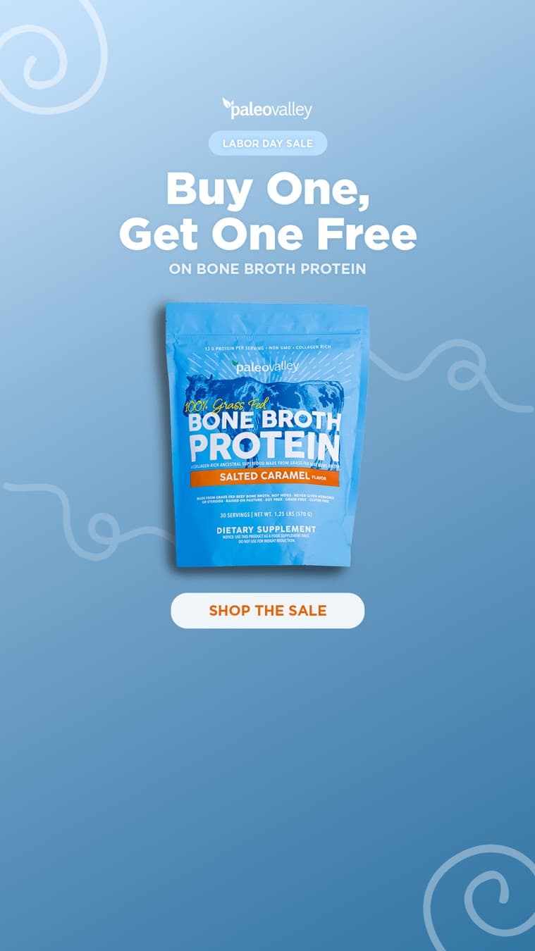 Paleovalley · Offer-First Banner ad