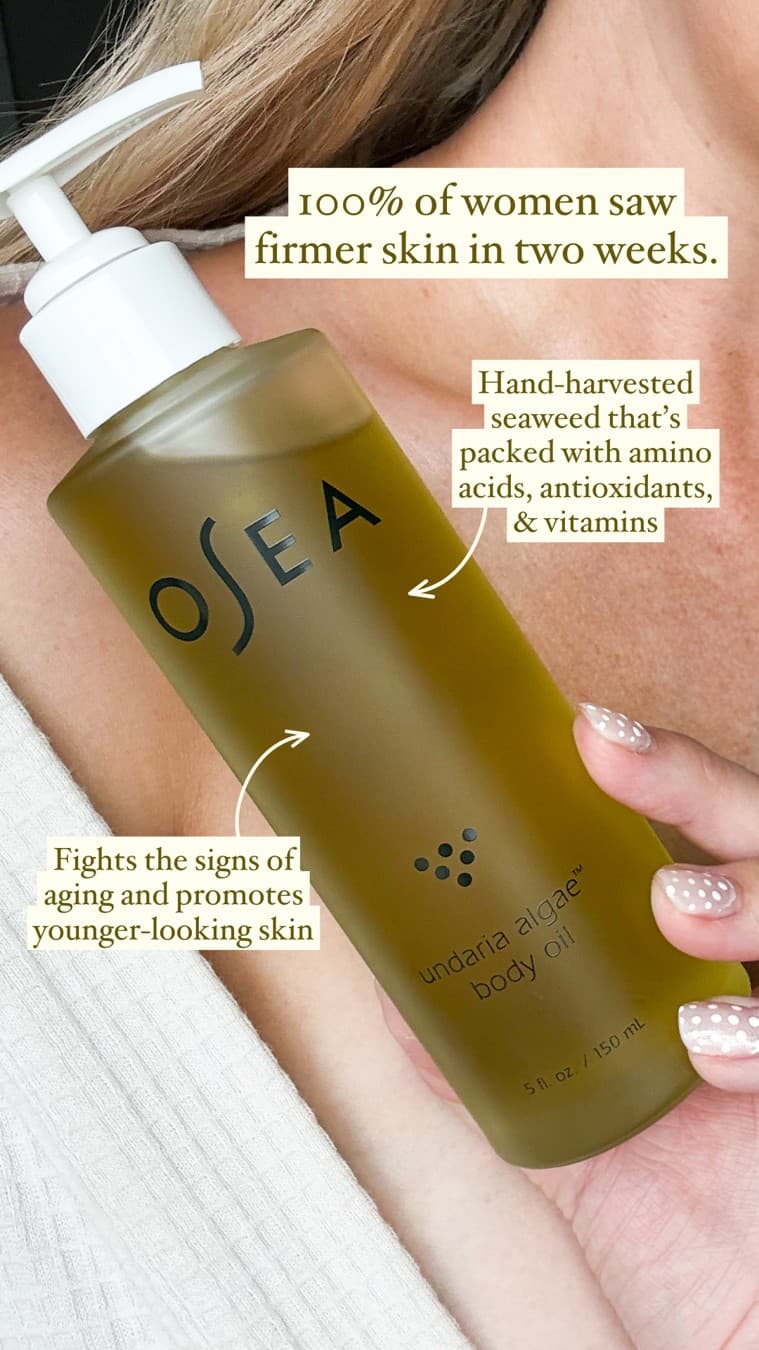 OSEA · Feature Benefit Pointout ad