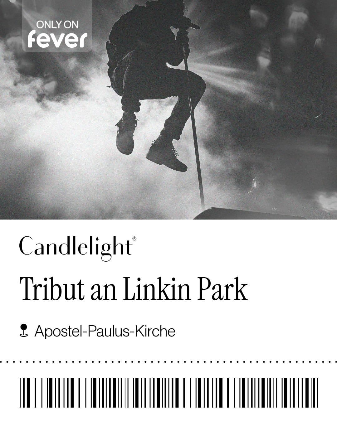 Candlelight Concerts by Fever · Document Mockup ad