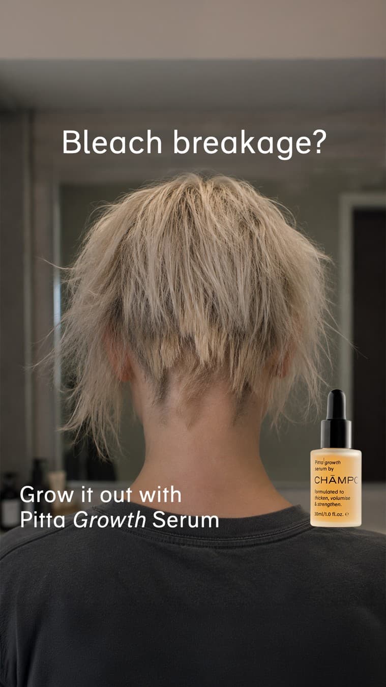 Chāmpo Haircare · Lifestyle Image ad
