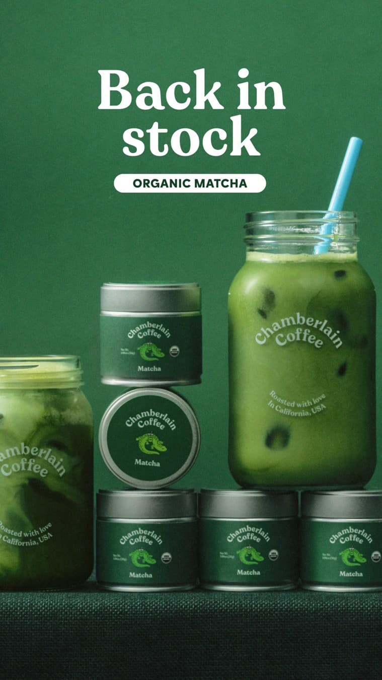 Chamberlain Coffee · Product Image ad
