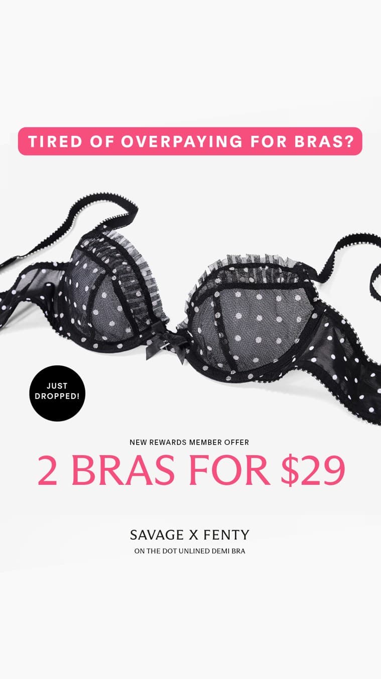 Savage X Fenty · Offer-First Banner ad