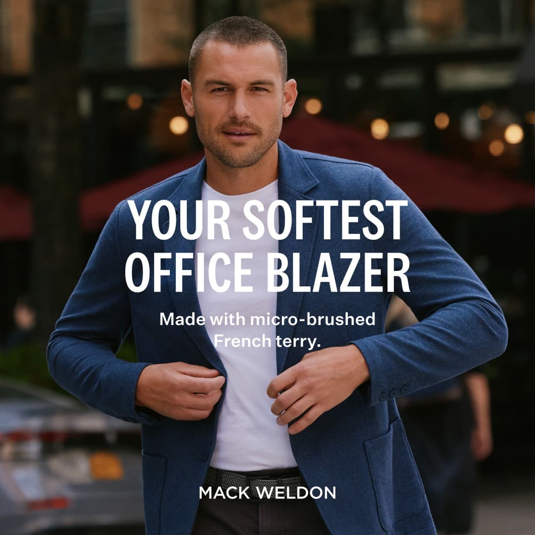 Mack Weldon · Product Image ad