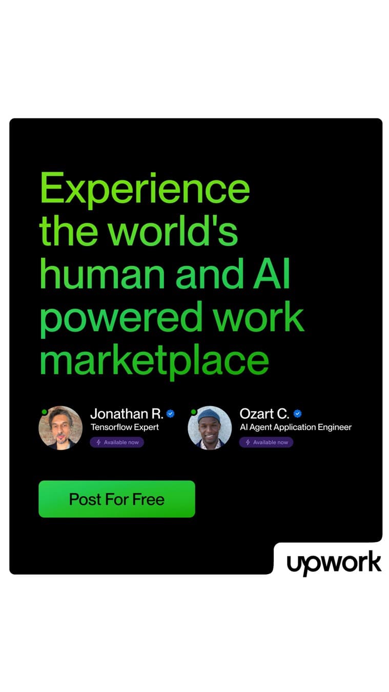 Upwork · Product Image ad