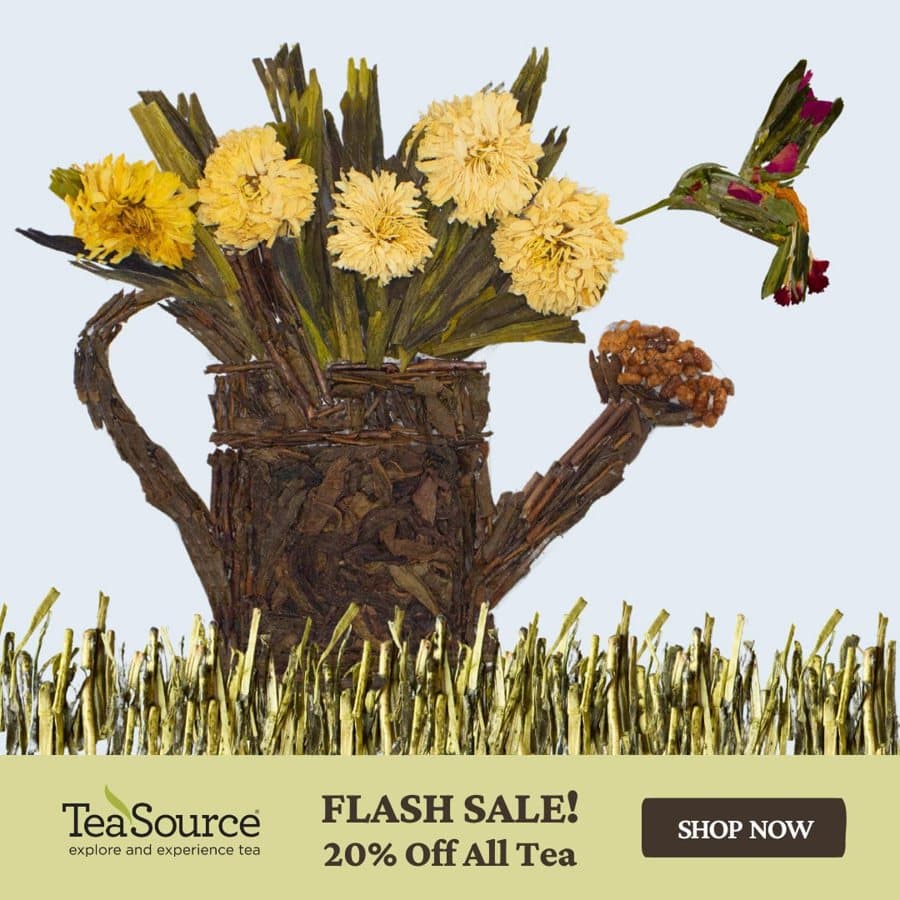 TeaSource · Visual Metaphor ad