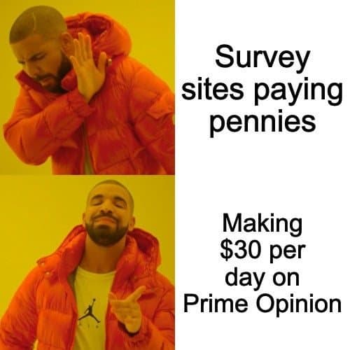 PrimeOpinion · Meme ad