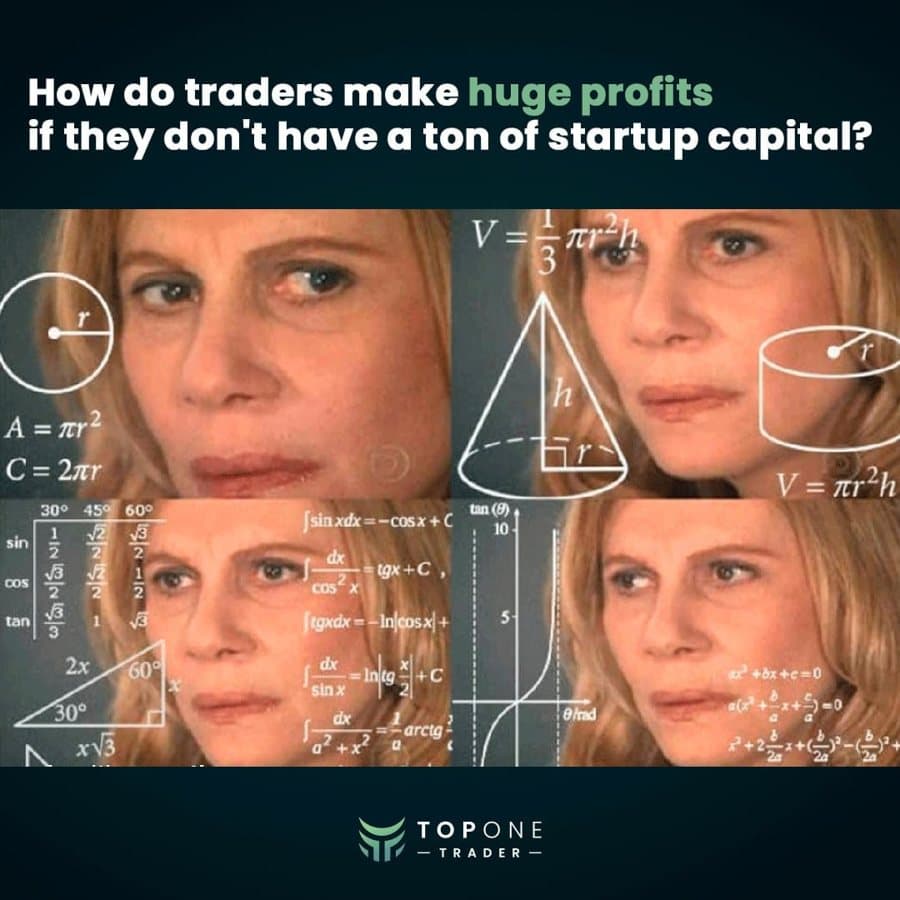 Top_One_Trader · Meme ad