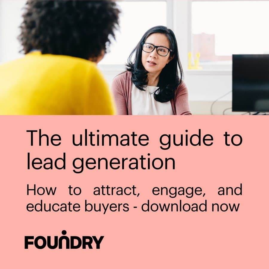 Foundry_idg · Text-led Statement ad