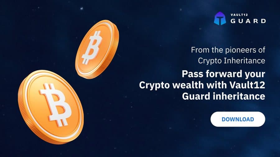 Vault12App · Text-led Statement ad