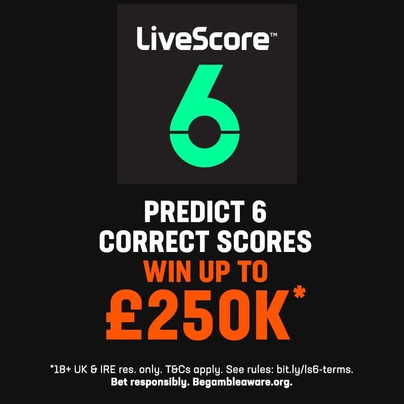 LiveScore · Offer-First Banner ad