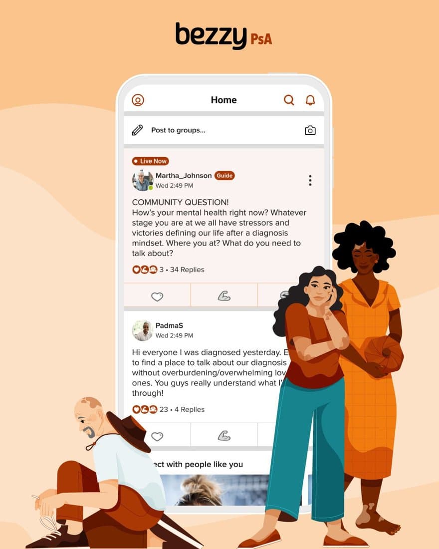 BezzyPsA · Social Media Mockup ad
