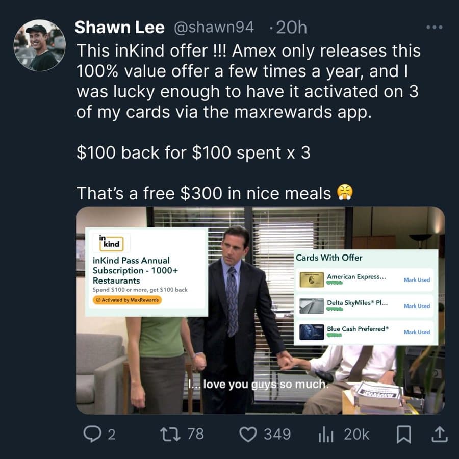 MaxRewards · Social Media Mockup ad