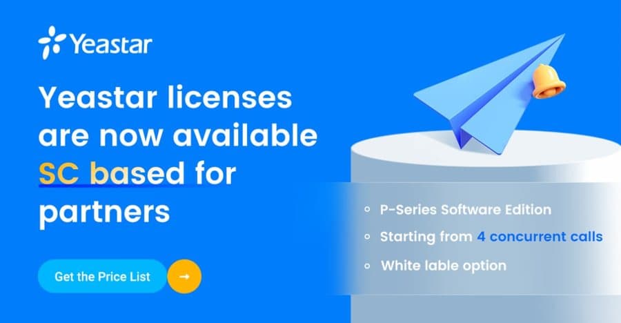 Yeastar · Offer-First Banner ad