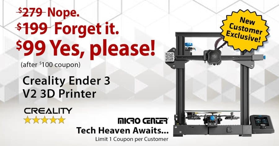 microcenter · Offer-First Banner ad
