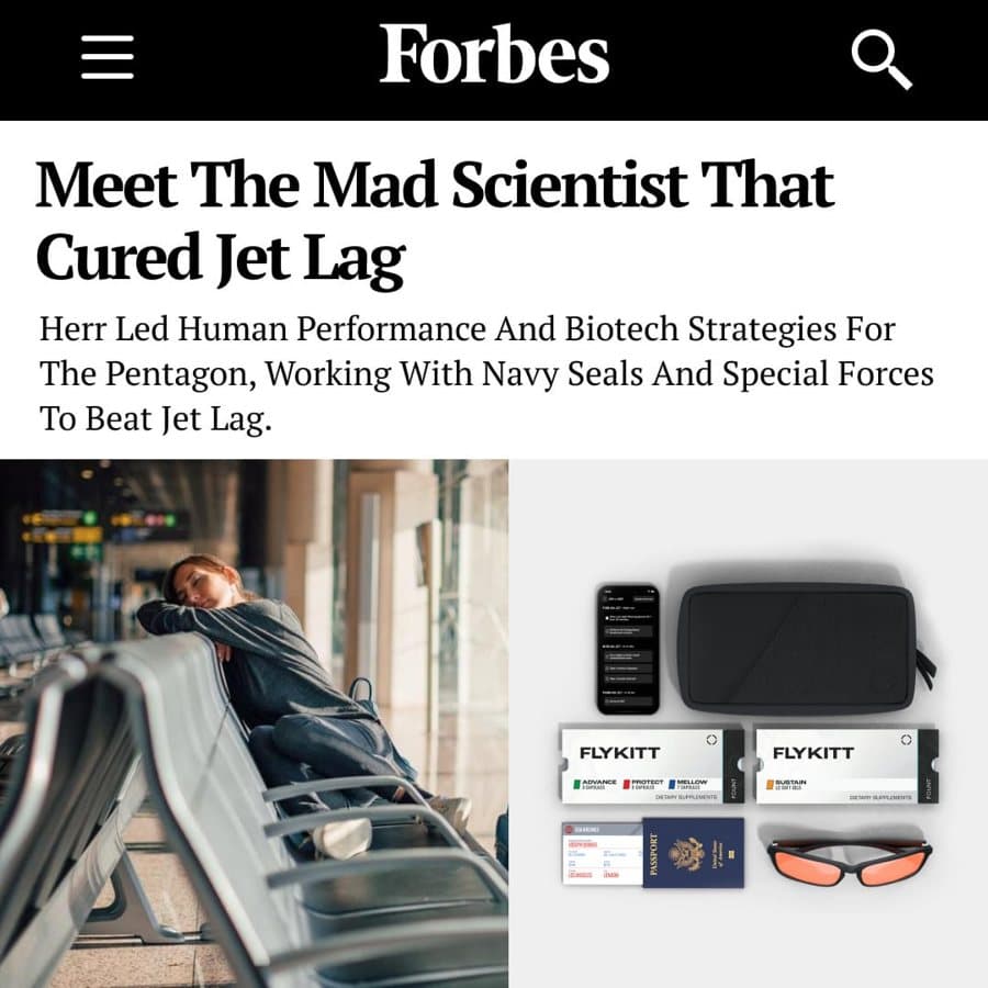 Fount_Bio · Press ad