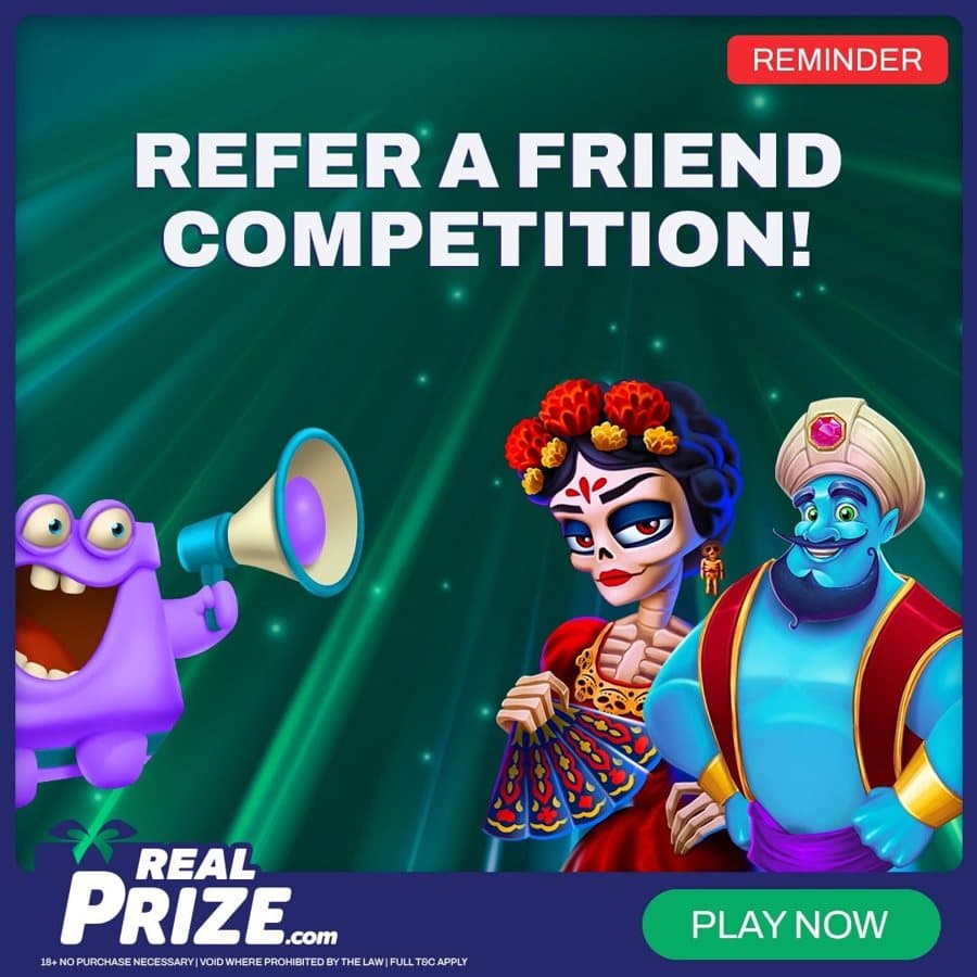 RealPrizeUS · Text-led Statement ad