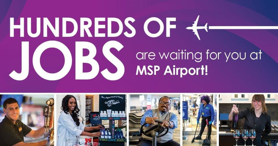 MSPAirport · Collage ad