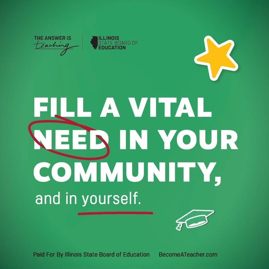 ILStateBoardOfEdu · Text-led Statement ad