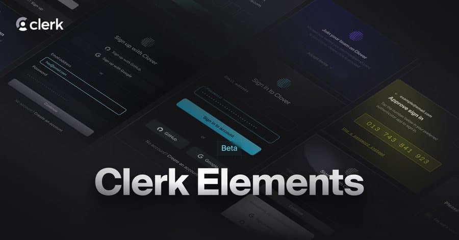 Clerk_dev · Product UI Demo ad